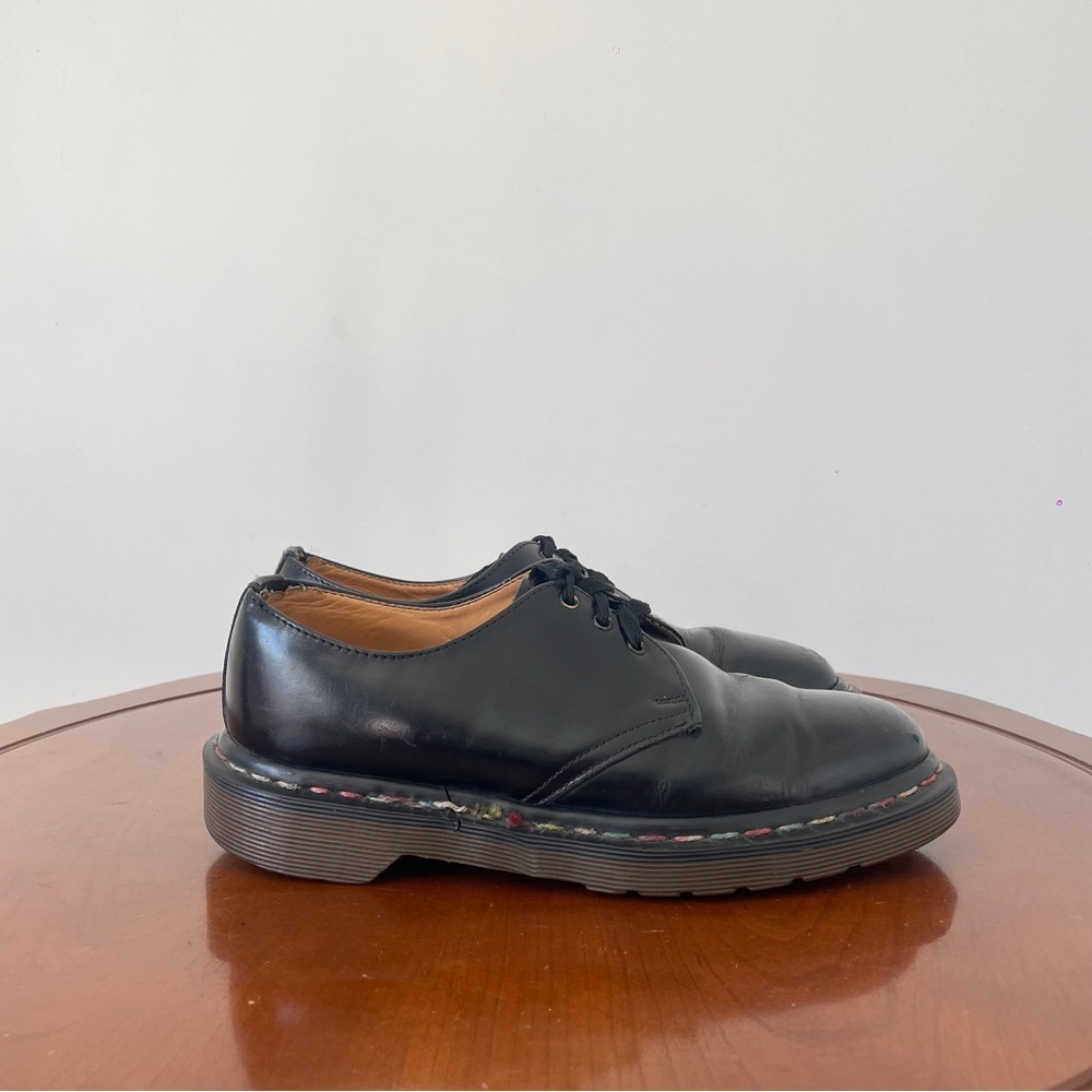 Vintage Dr. Martens Black Leather Oxford Low Shoes | US 6